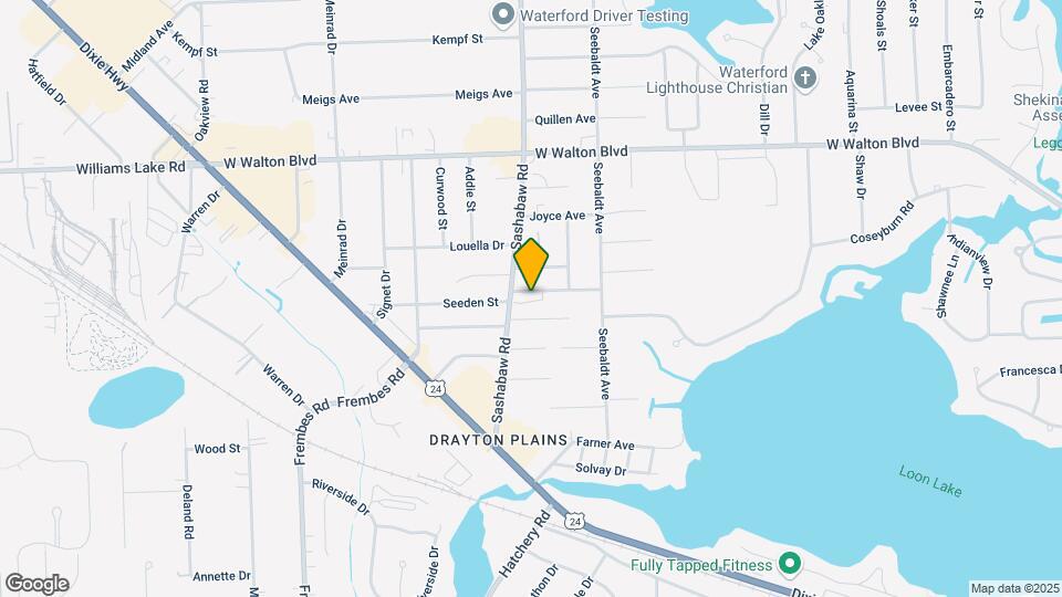 3188 Sashabaw Rd Map and Location Details