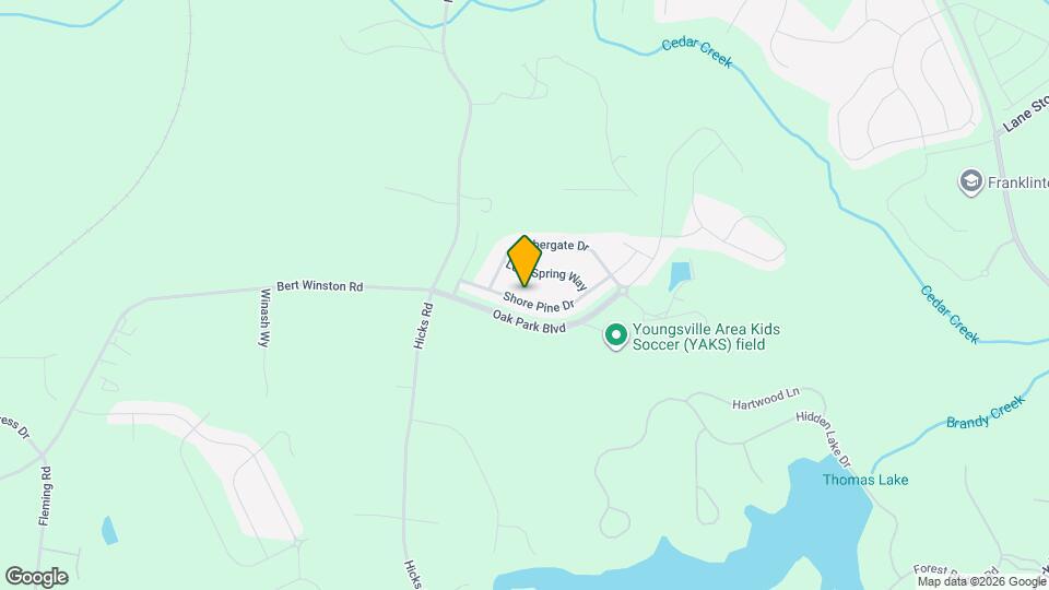 105 Shore Pine Dr Map and Location Details