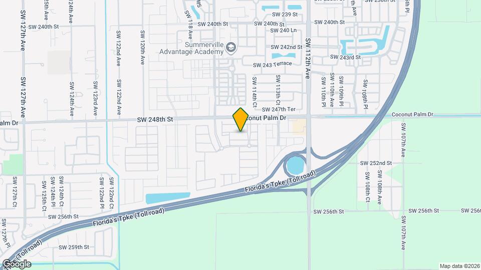 11492 SW 248th Ln Mapa y Detalles de la Ubicación