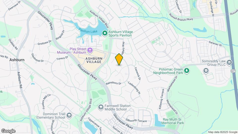 20721 Sweetair Ct Map and Location Details