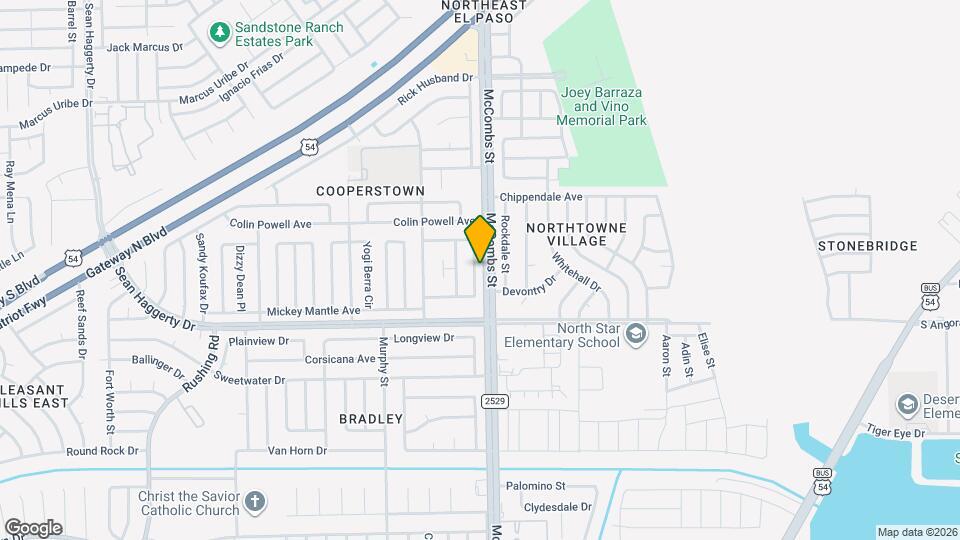 5780 Hank Aaron Dr Map and Location Details