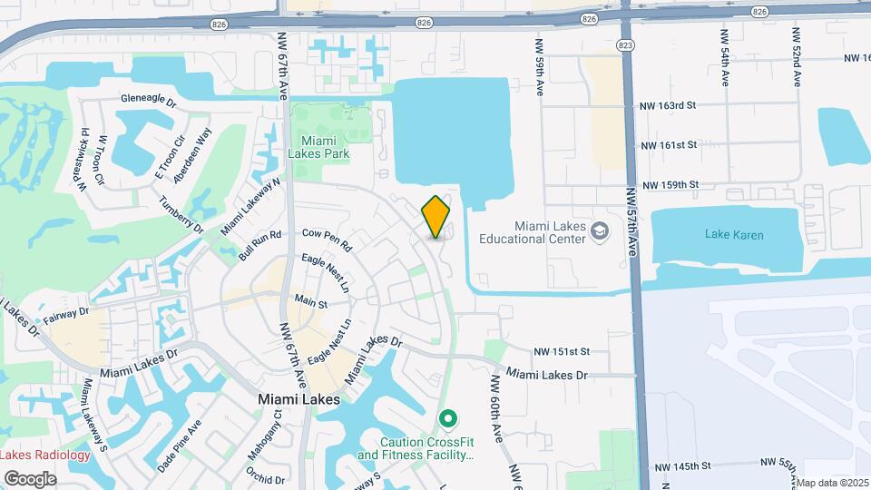 15509 N Miami Lakeway Map and Location Details