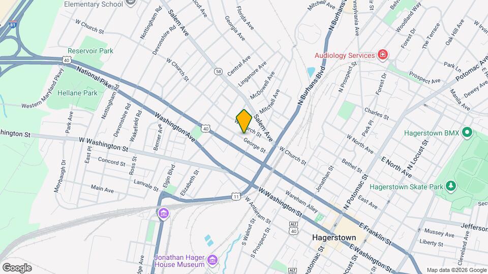 518 George St Mapa y Detalles de la Ubicación