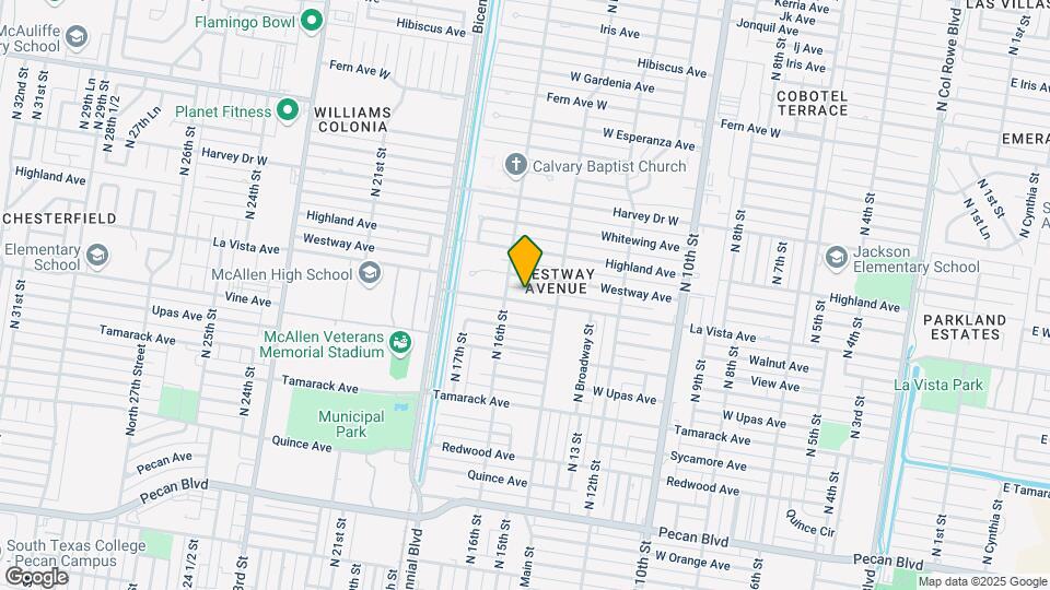 1500 La Vista Ave Mapa y Detalles de la Ubicación