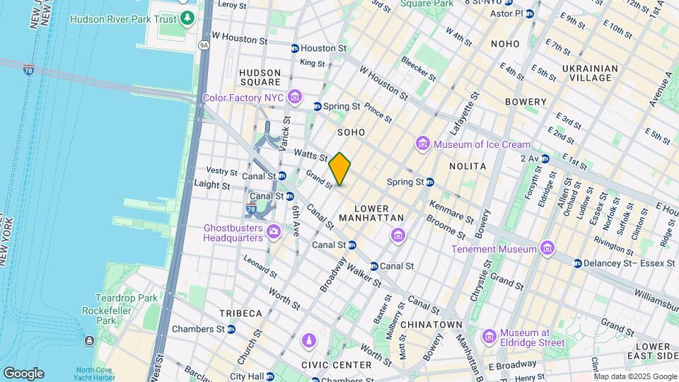 78 Grand St, Unit 3 Mapa y Detalles de la Ubicación