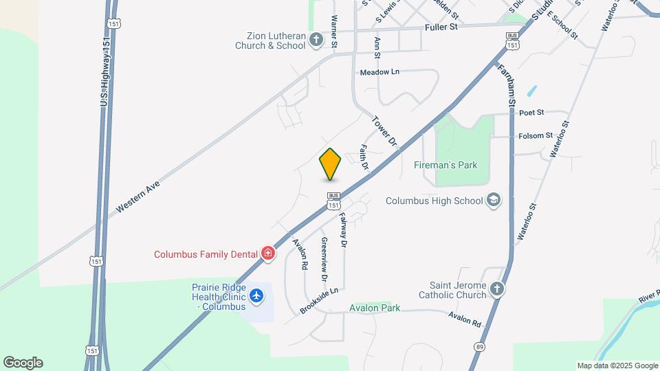 The Crest at Cardinal Heights Mapa y Detalles de la Ubicación