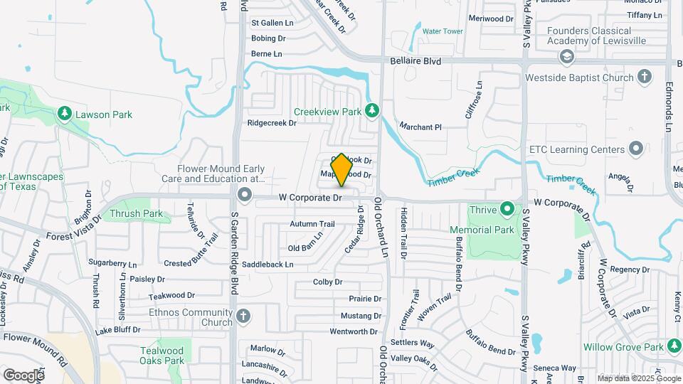 1324 Cedar Ridge Dr Map and Location Details