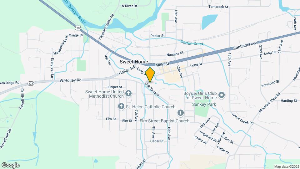 830 Oak Ter Map and Location Details