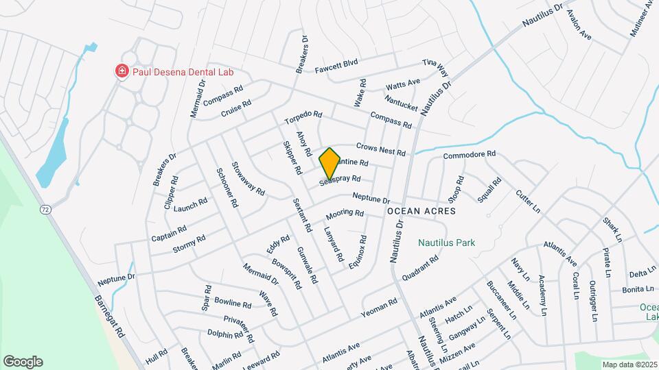117 Seaspray Rd Mapa y Detalles de la Ubicación