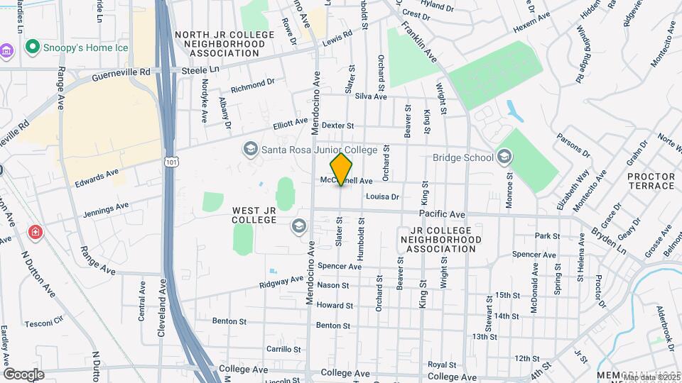 1420 Slater Street Map and Location Details