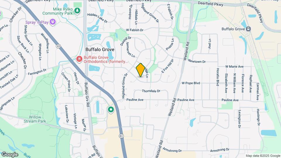 62 E Fox Hill Dr Map and Location Details