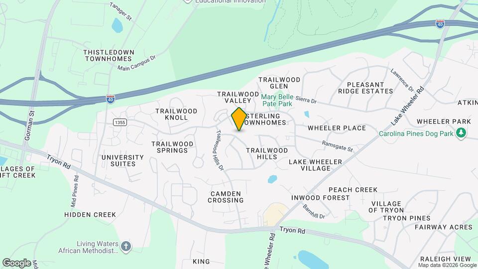 2401 Laurel Falls Ln Map and Location Details