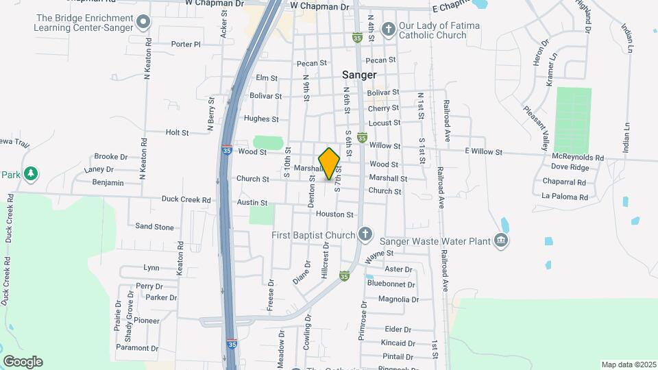 502 Oak St Map and Location Details