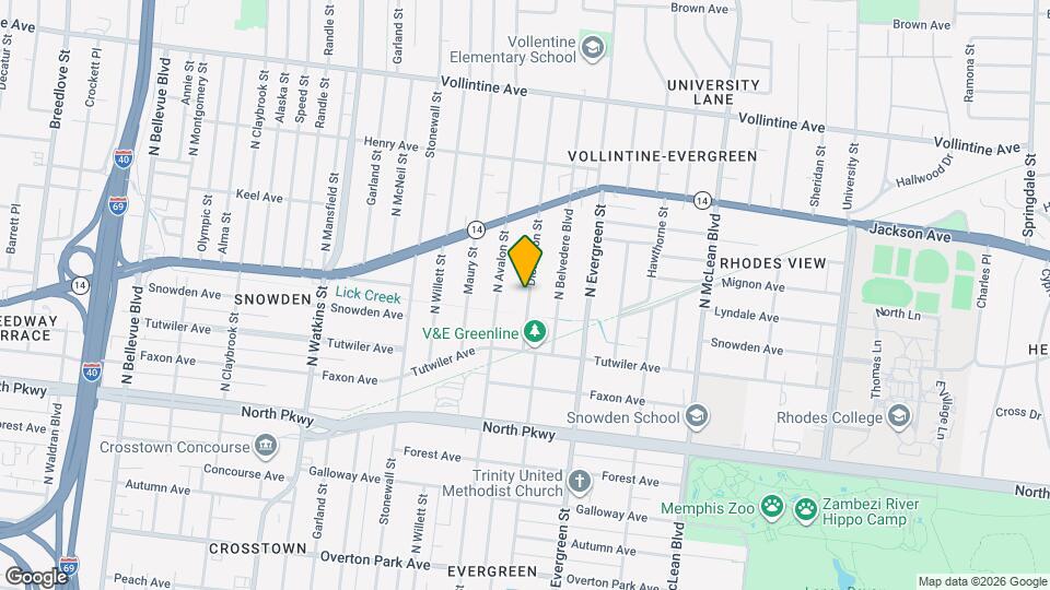 703 Dickinson St Mapa y Detalles de la Ubicación