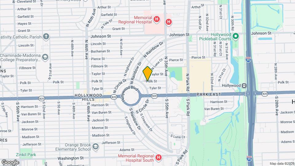 3790 Polk St Map and Location Details