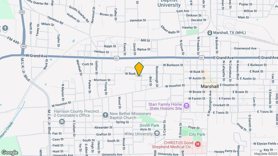 203 N Bishop St Map and Location Details