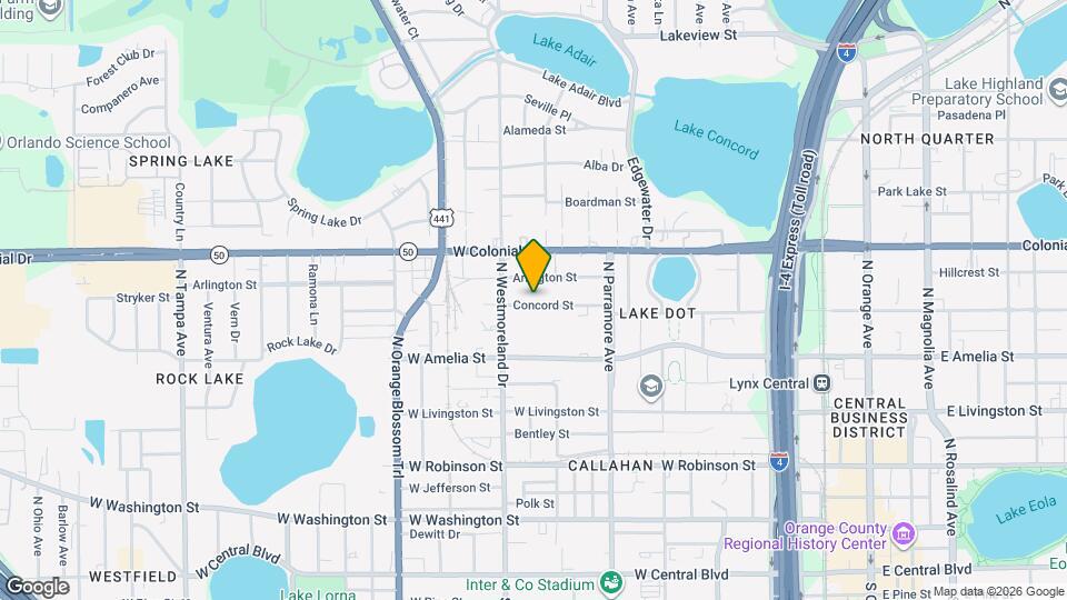 901 Concord St Map and Location Details