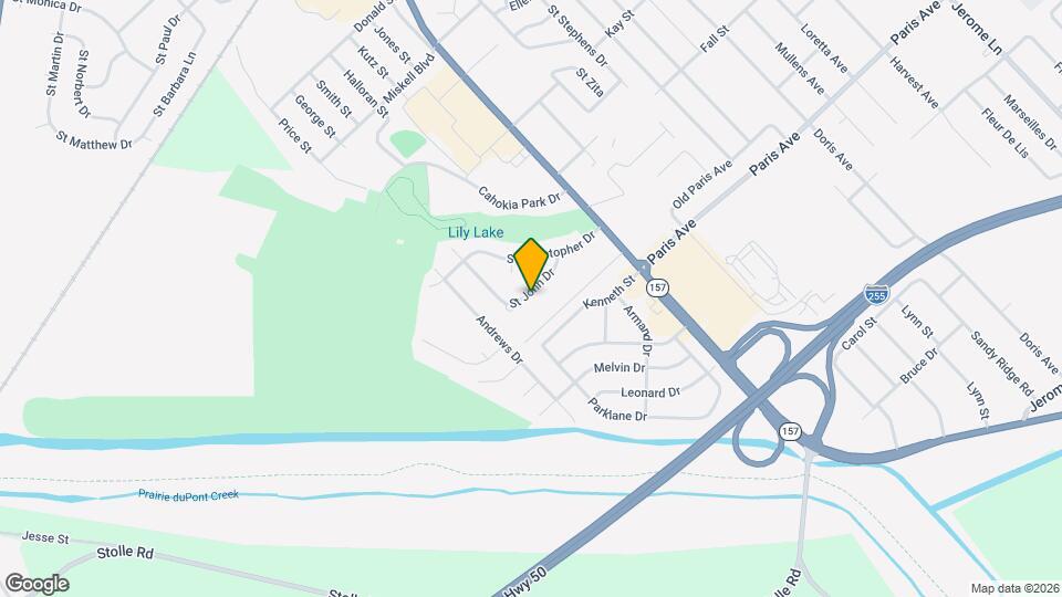 222 St John Dr Map and Location Details