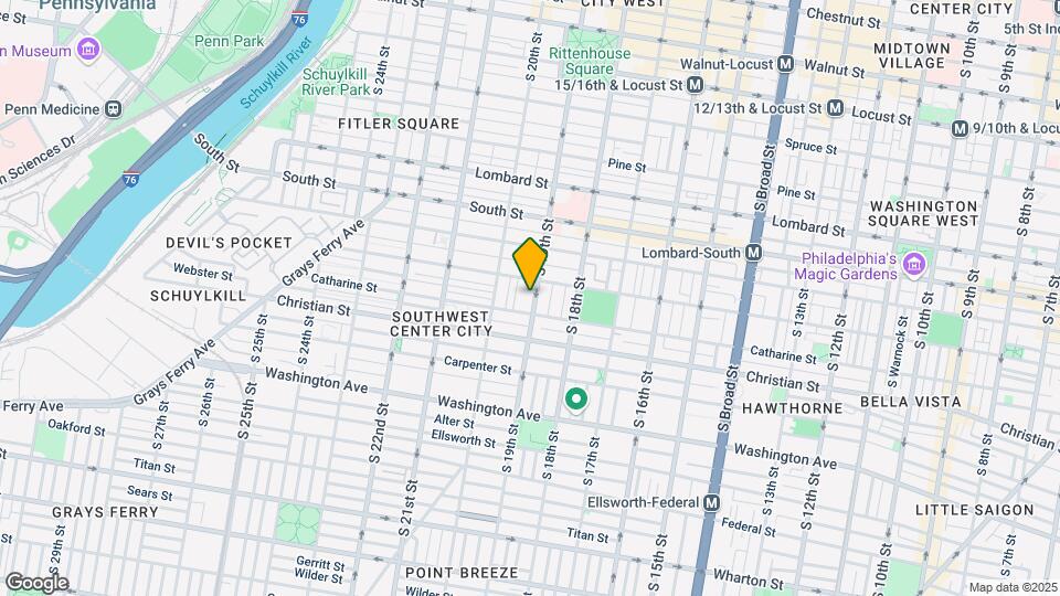 752 S 19Th St Map and Location Details