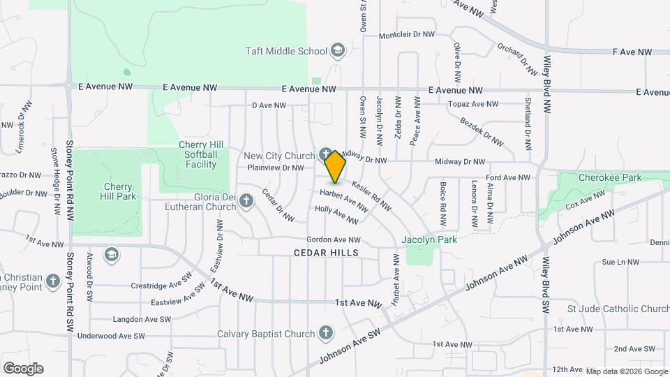 5250 Harbet Ave NW Map and Location Details