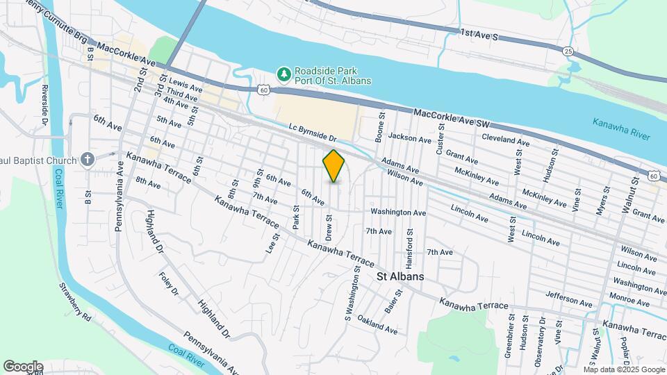 526 Drew St Map and Location Details