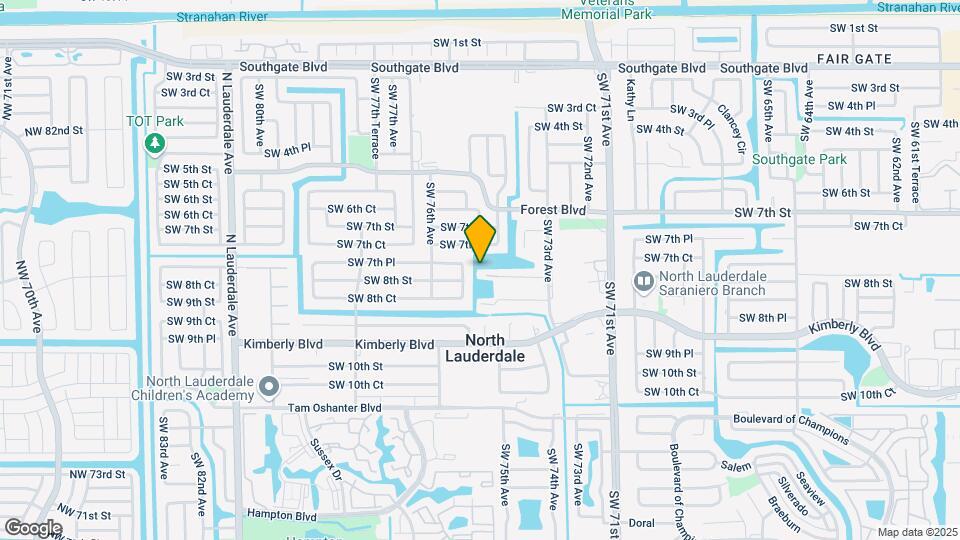 7423 SW 8th St Mapa y Detalles de la Ubicación