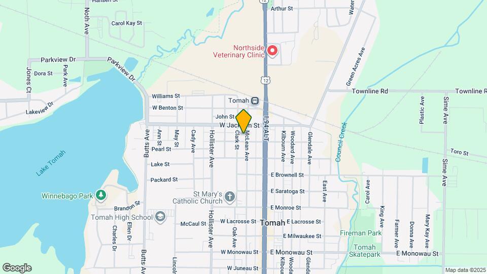 321 McLean Ave Map and Location Details