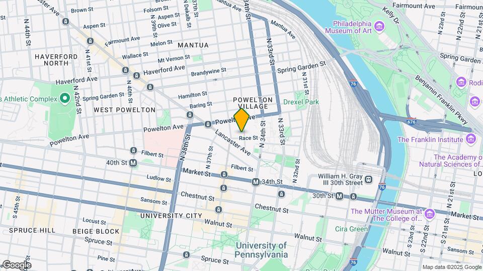 202 N 35th St Map and Location Details