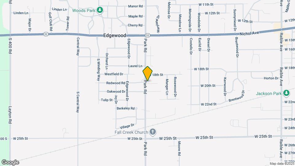 1824 Park Rd Map and Location Details