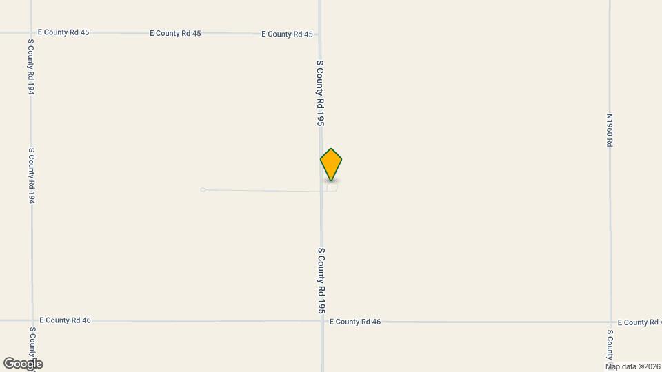 45538 S County Rd 195 Map and Location Details