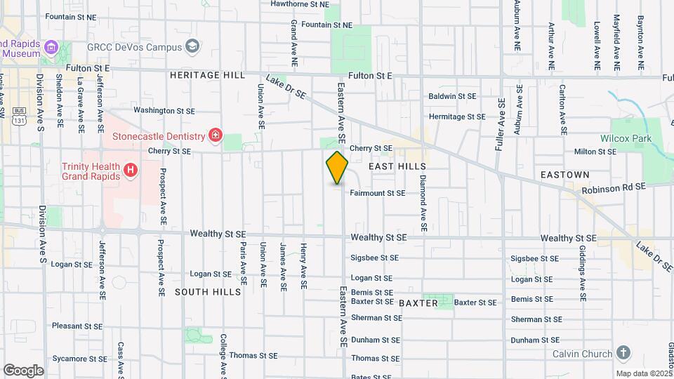261 Eastern Ave SE, Unit #1 Mapa y Detalles de la Ubicación