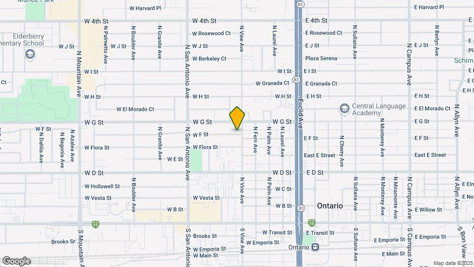 516 W F St Map and Location Details