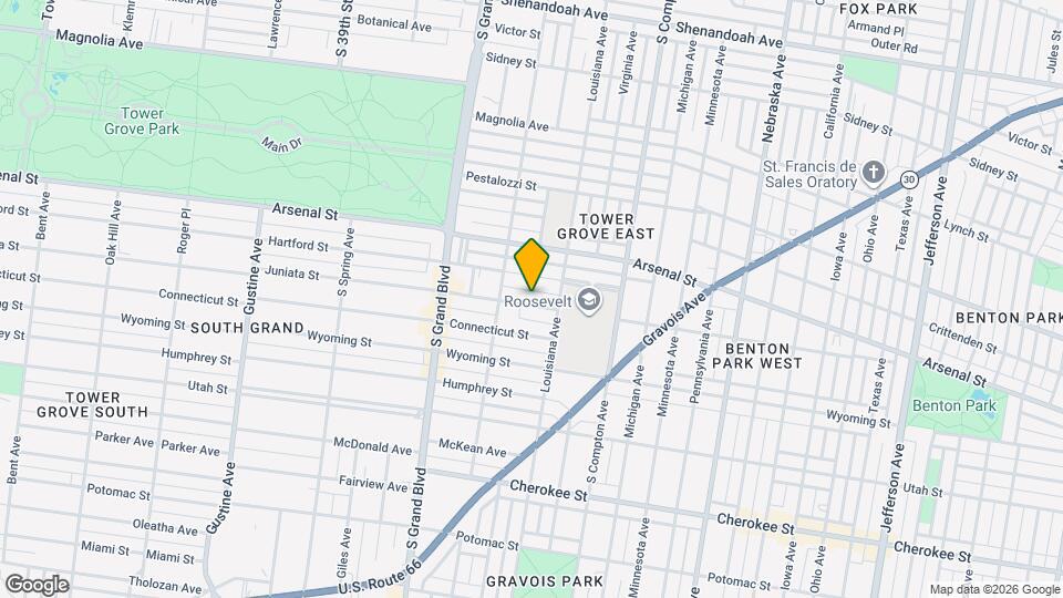 3429 Juniata St Map and Location Details