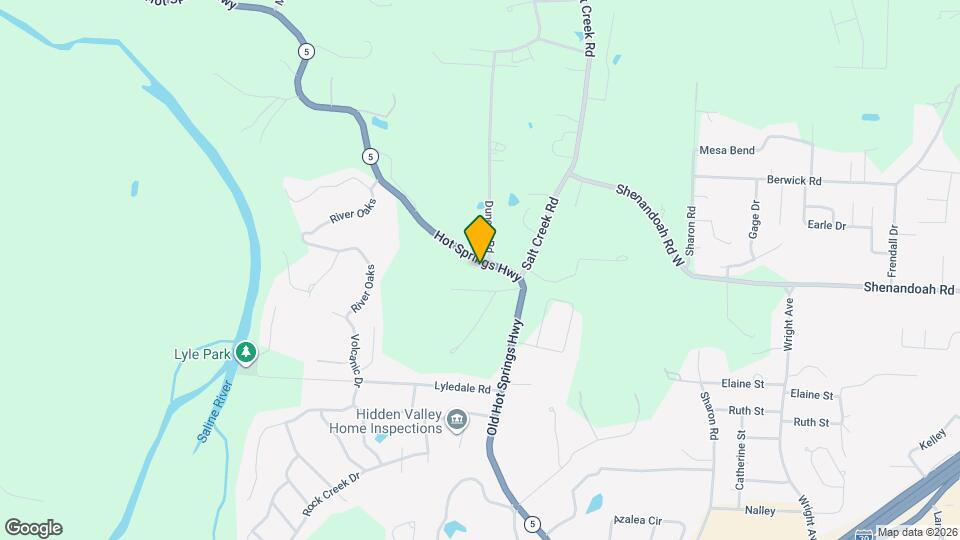 2814 Hot Springs Hwy Map and Location Details