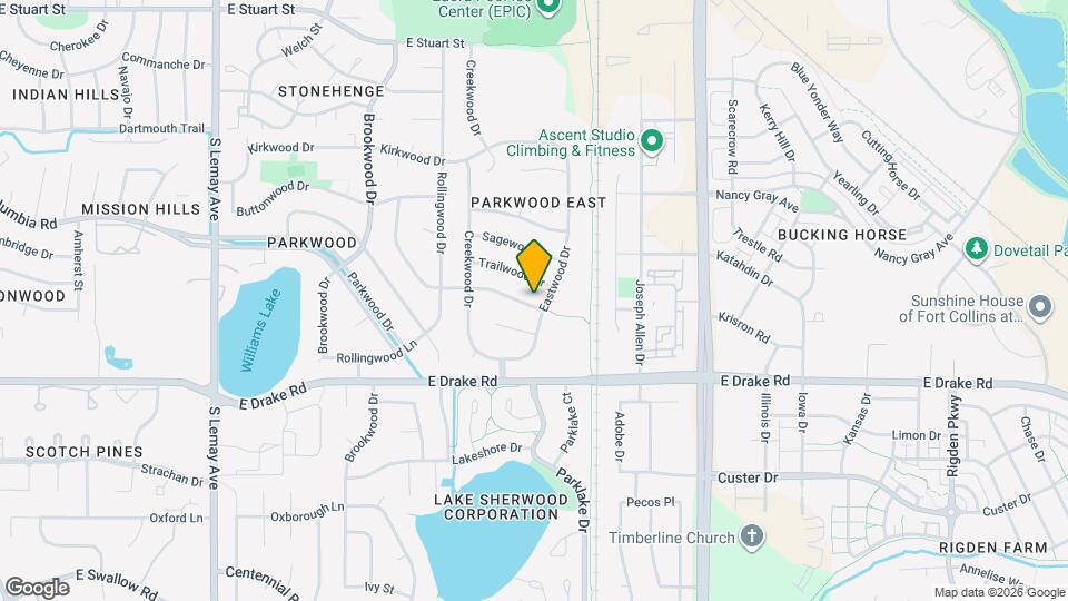1724 Tanglewood Dr Map and Location Details