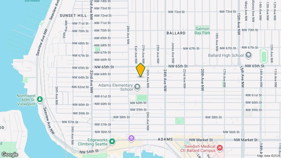 2620 NW 63rd St, Unit Apt 3 Map and Location Details
