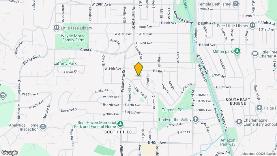 3480 Donald St Map and Location Details