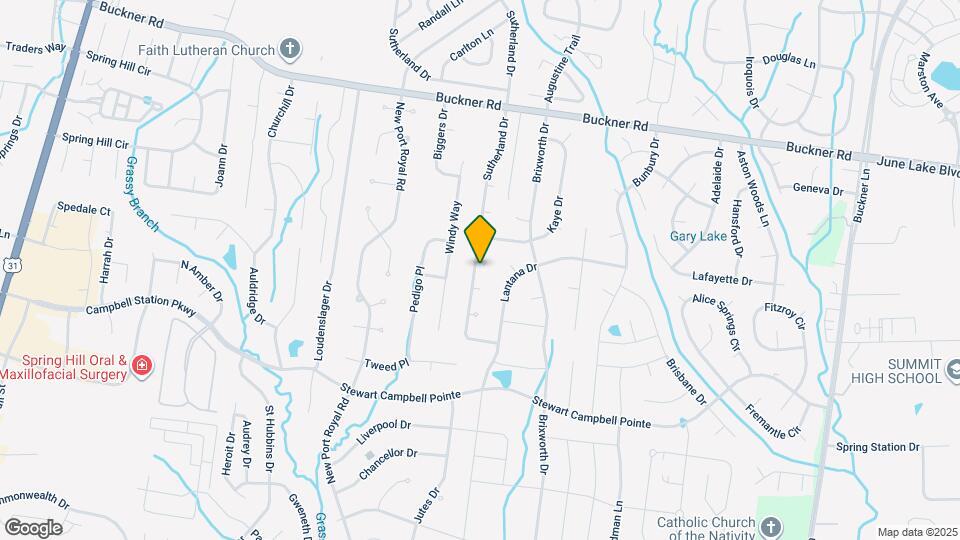 2825 Jason Ct Map and Location Details