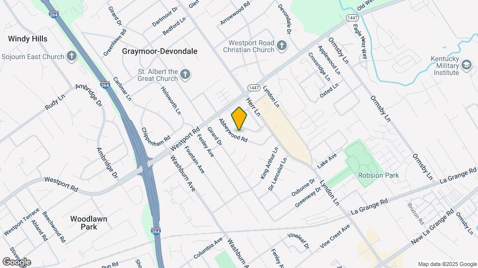 1125 Abbeywood Rd Mapa y Detalles de la Ubicación