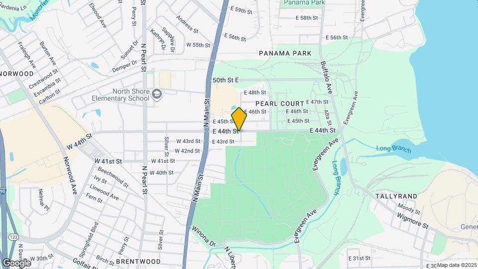 154 E 44th St Map and Location Details