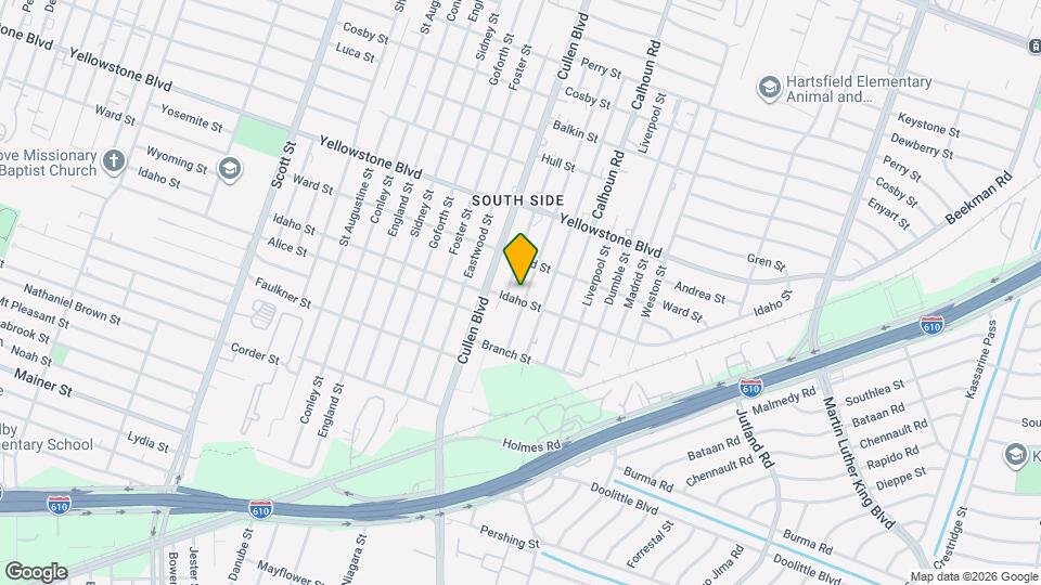 6830 New York St Map and Location Details