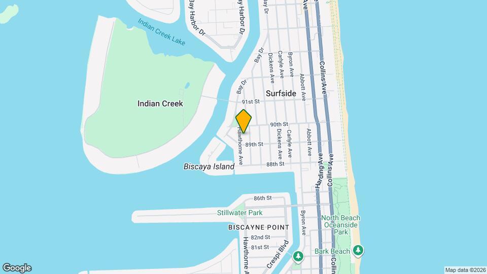 8927 Hawthorne Ave Map and Location Details