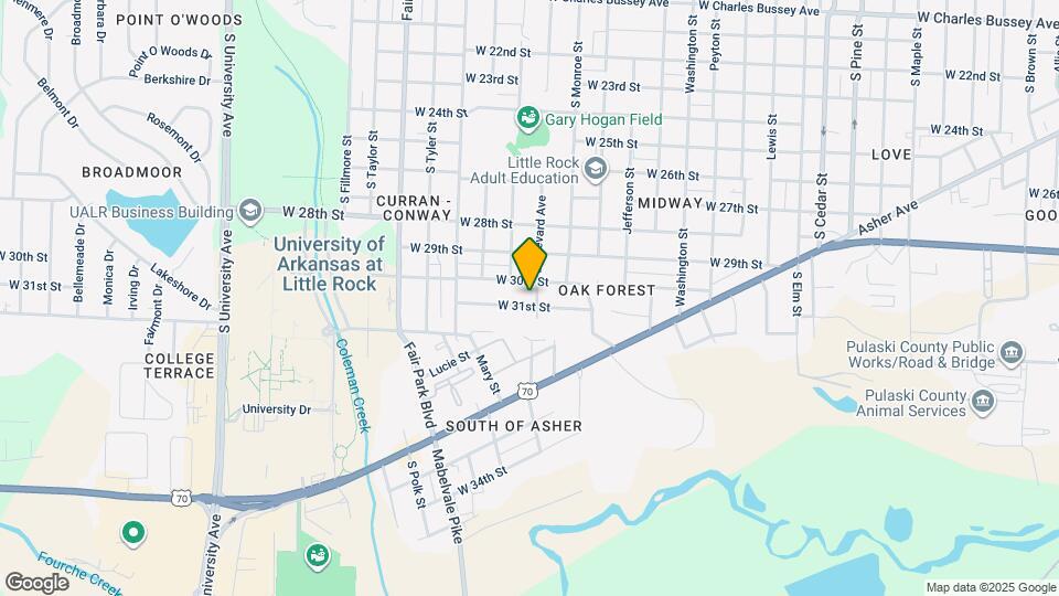 5004 W 31st St Map and Location Details