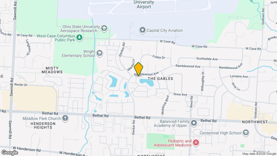 5516 Baneberry Ave Map and Location Details