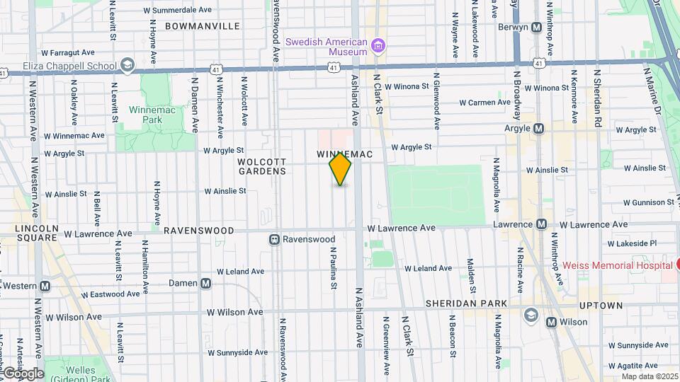4857 N Paulina St, Unit 4857-3 Map and Location Details