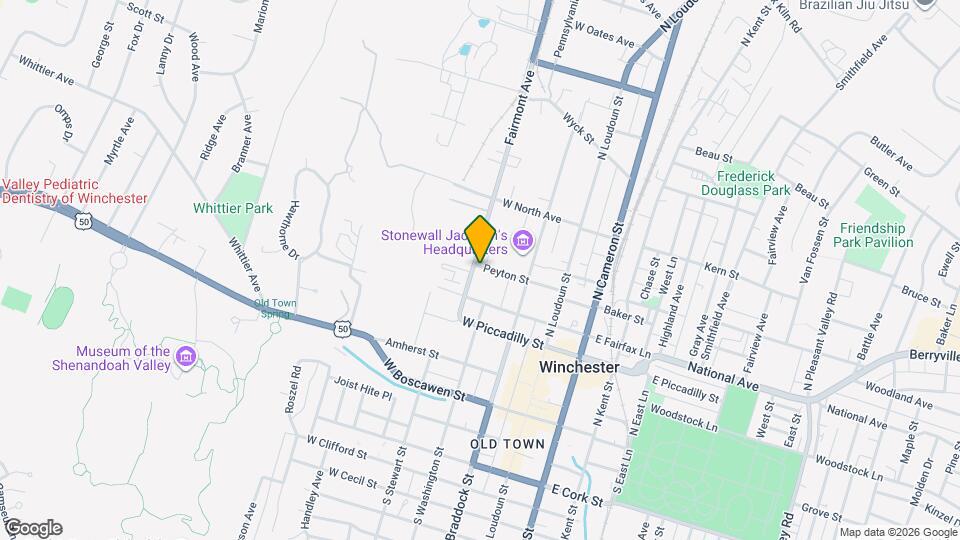 163 Peyton St Mapa y Detalles de la Ubicación