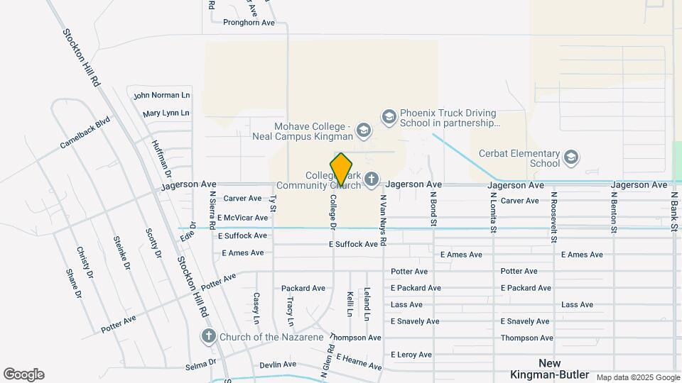 Kingman Resort Homes Mapa y Detalles de la Ubicación