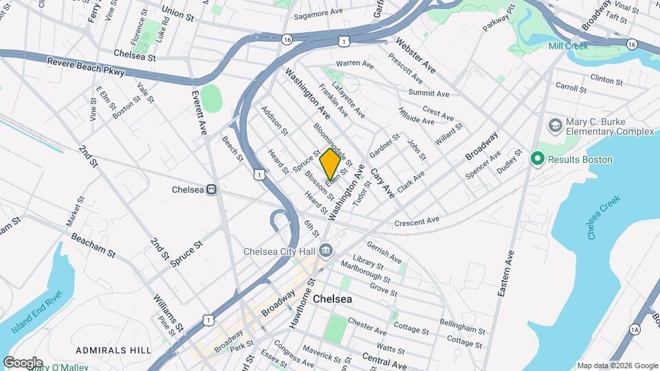 23 Eden St, Unit U2 Mapa y Detalles de la Ubicación