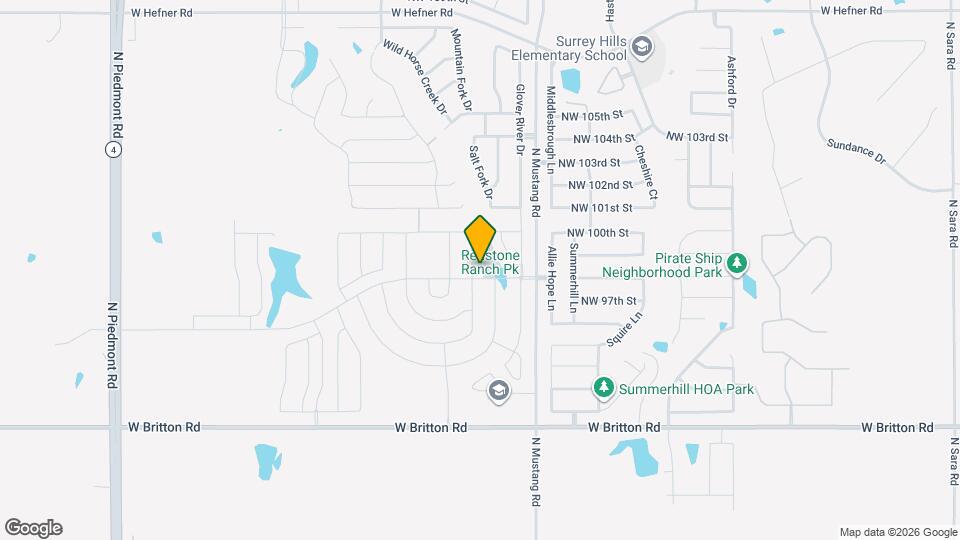 9904 Jackrabbit Rd Map and Location Details