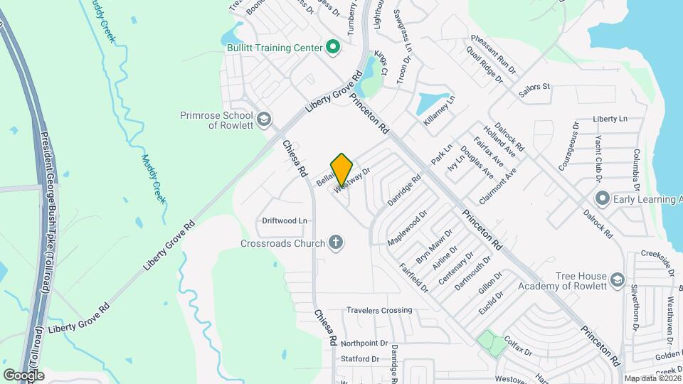 7309 Eton Dr Map and Location Details